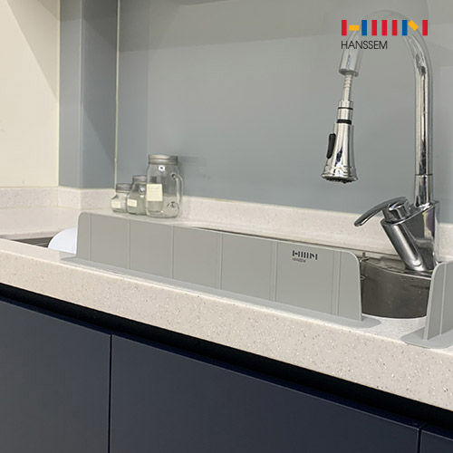 한샘 싱크대 실리콘 물막이 51.5cm, 그레이, 1개 12,900원