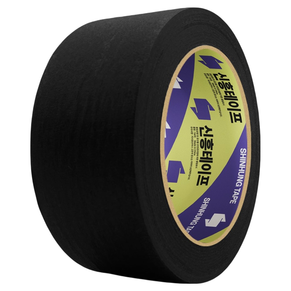 신흥테이프 마스킹 테이프 검정 48mm x 40m 3,150원
