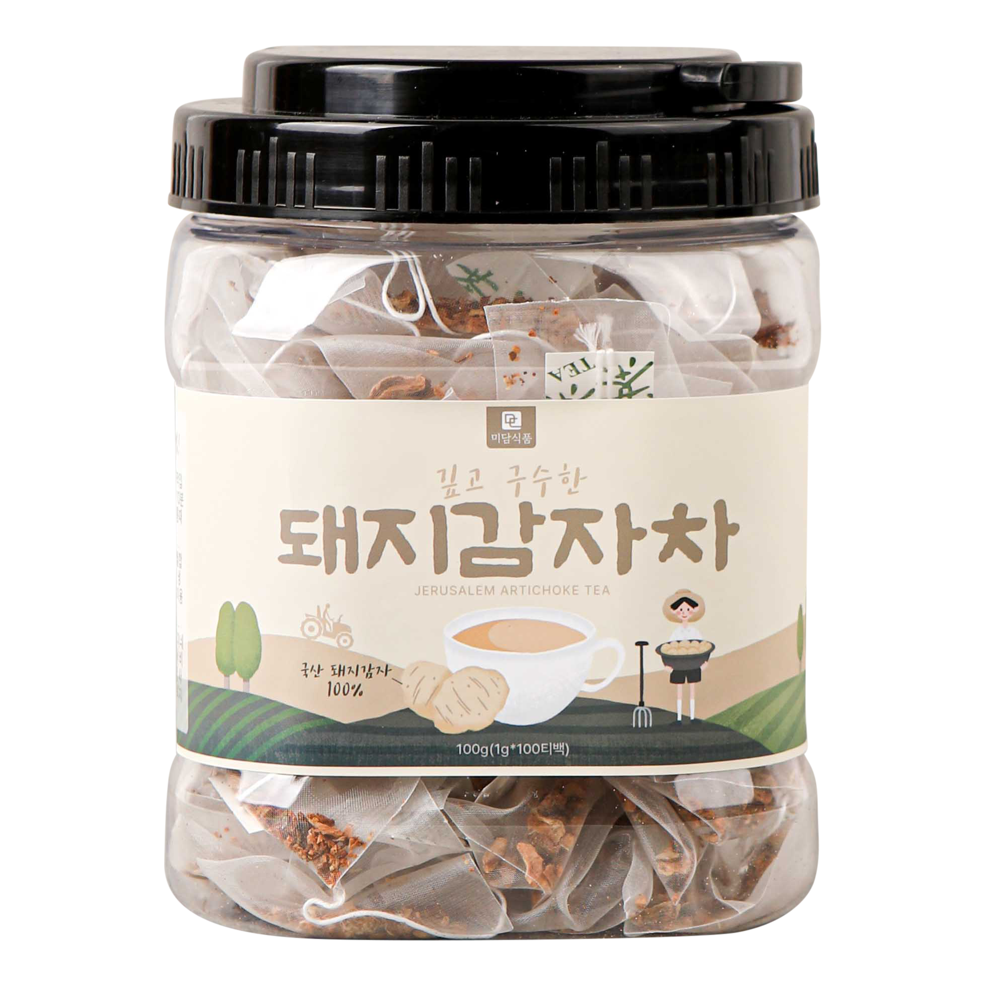 국산 100% 미담식품 깊고 구수한 돼지감자차 티백 15,900원