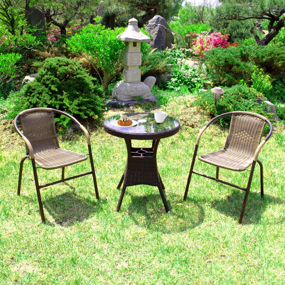 메이드 600 원형 39번 2인 야외 테이블 세트 132,900원