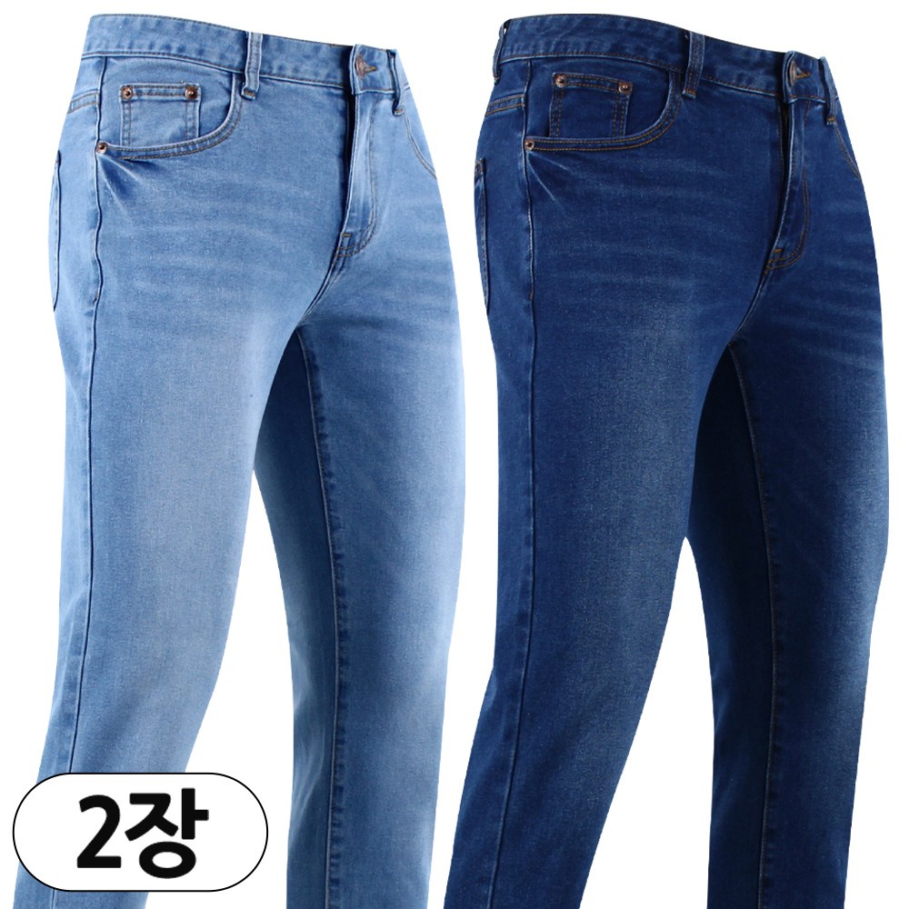 2장 [더빅보스] SA 사계절 남성 캐주얼 슬림핏 청바지 _  남자 데님 스판 팬츠 고퀄리티 데님 B1657 46,800원