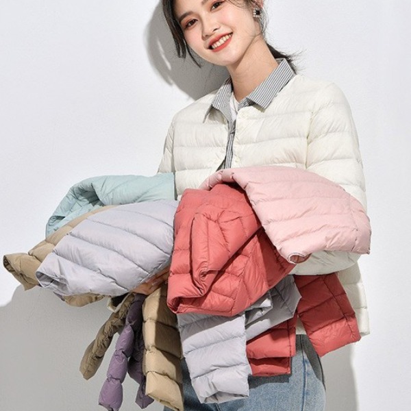 오리털 100% 여성경량패딩 파우치 포함 겨울 패딩 점퍼 숏패딩 코트 21,320원