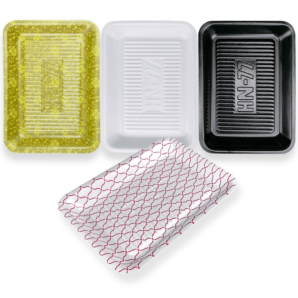 올플러스 PSP트레이 77호 스티로폼용기 정육점 고기포장, 1개, 100개입 13,800원