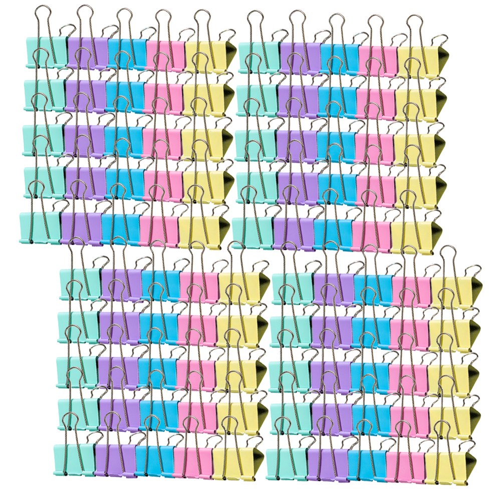 화신 더블클립 소형 파스텔컬러 100EA 4,250원