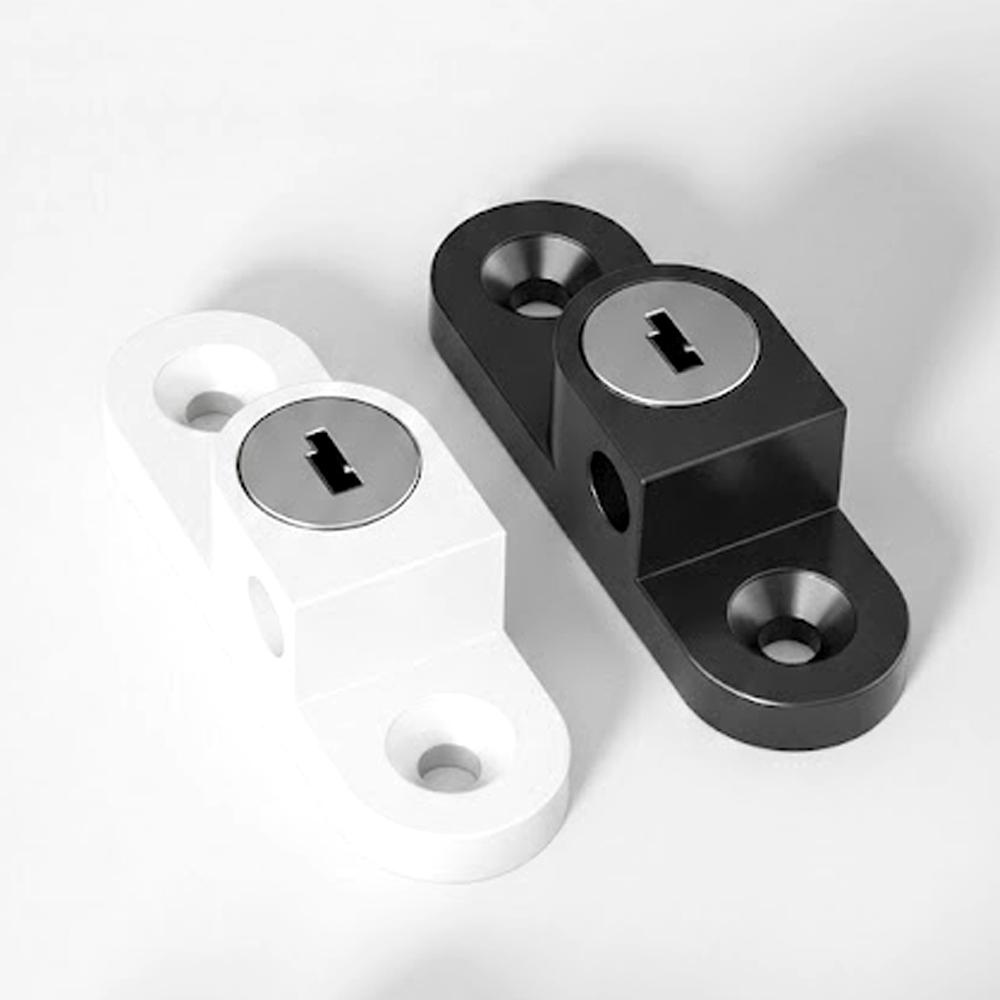 몽빵 설치식 열쇠 잠금장치, 블랙, 2개 16,900원