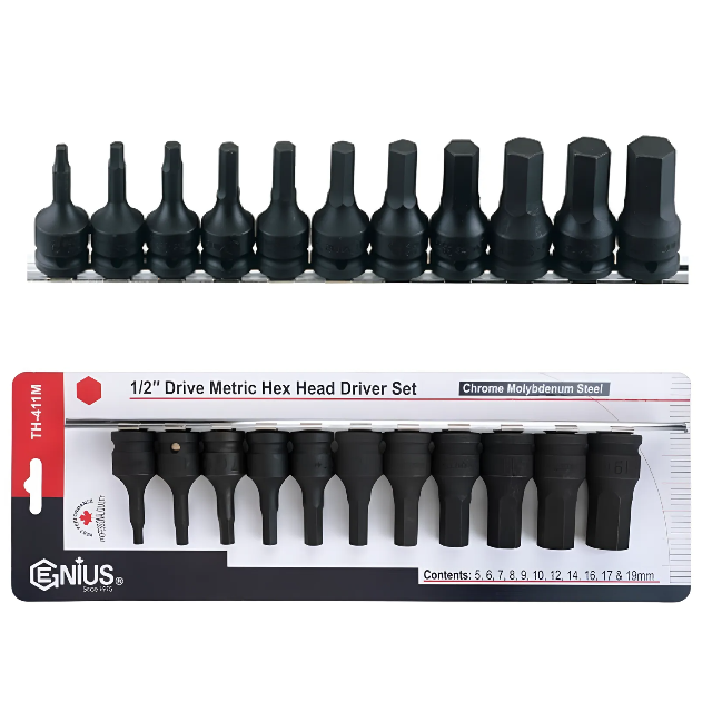 대만산 1/2 육각비트소켓 TH-411M 육각렌치 복스알세트 6각 헤드복스세트 59,000원