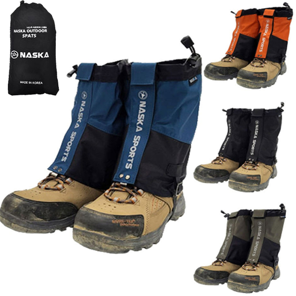 에이스샵_스패츠(파우치포함) free사이즈 남여공용 사계절 스패츠 등산 나스카 숏 롱 방수발토시 발목보호 각반 방수 눈산행 등산장치 겨울 산행, 블루(파우치포함) 14,900원