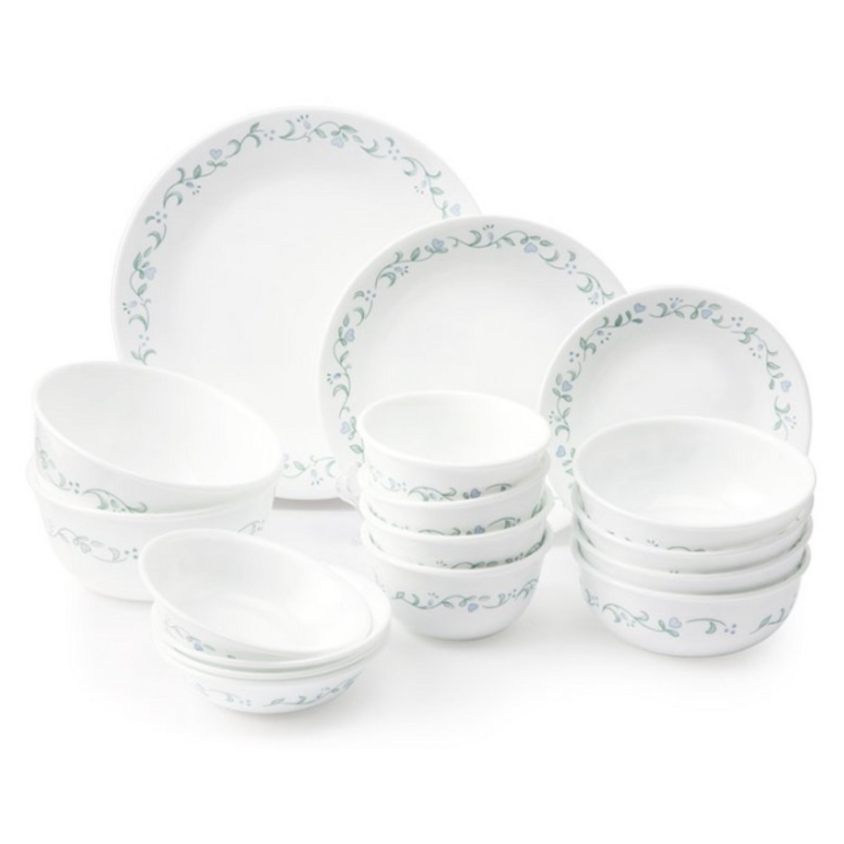 코렐 컨트리커트지 4인 17P 코리안 하모니 세트 157,000원