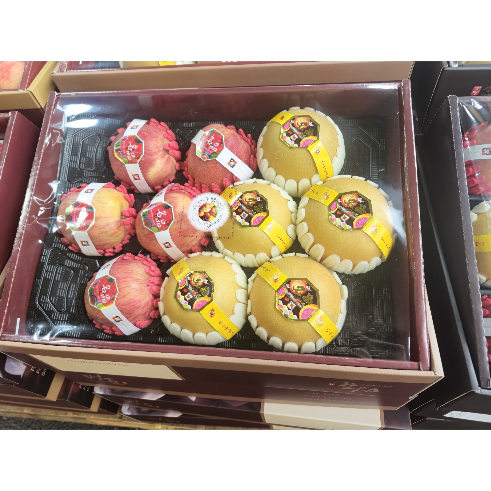 사과배 혼합선물세트 최상급 정품 선물용 5kg/6.5kg 76,000원