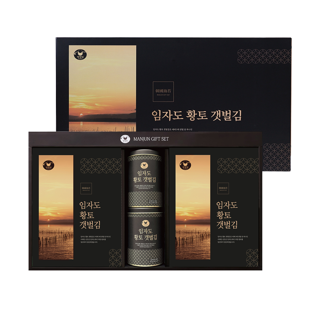 만전김 임자도 황토갯벌김 144g x 2p + 45g x 2p 세트, 378g, 1세트 81,900원