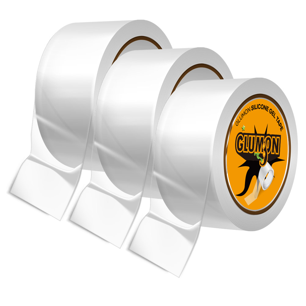글루몬 자국없는 초강력 실리콘 클리어 겔 나노 양면 테이프 40mm x 2m 17,390원