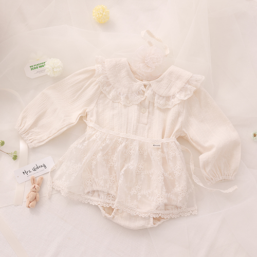 [출산백일선물]우이동금손 아이린 레이스 카라슈트 3종선물세트 (선물포장) 55,650원