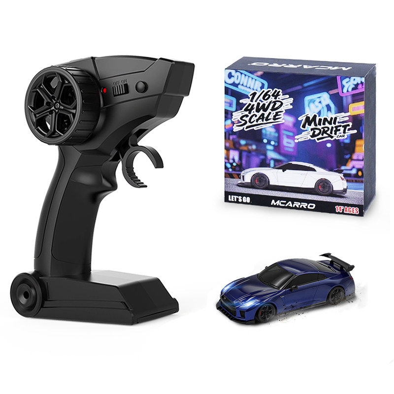 태림 1:64 미니 RC카 4륜 드리프트 전동 리모컨 레이싱카, 파란색 48,000원