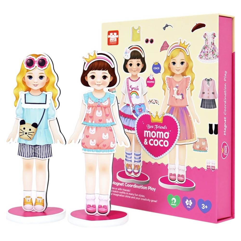 아리아띠 베스트 프렌즈 모모&코코 코디북, 혼합 색상, 1개 30,000원