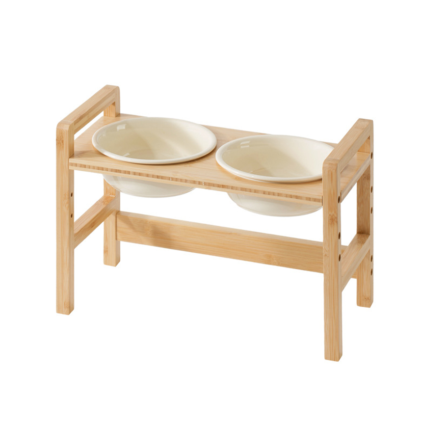 마브펫 강아지 대형견 높이조절 원목 식기 밥그릇 39,200원