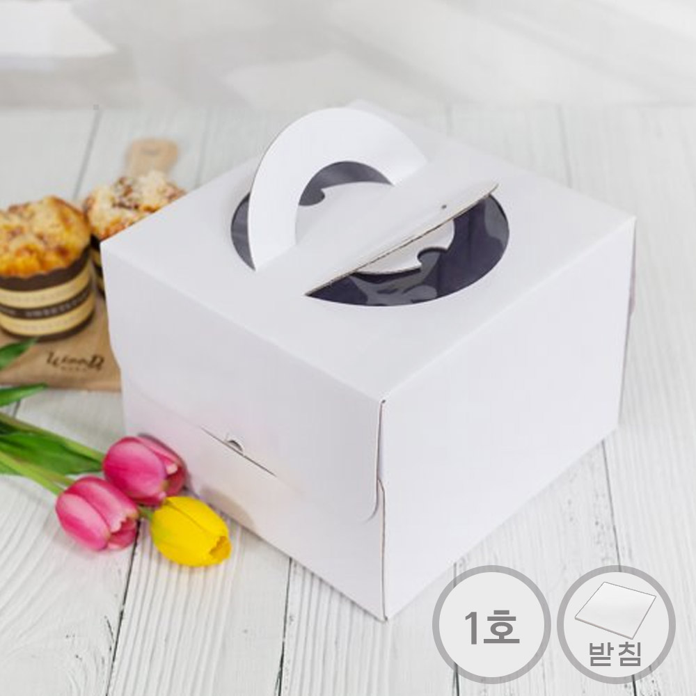 OK 컬러케이크상자세트 받침포함 1호2호3호 케익박스 10세트 15,800원