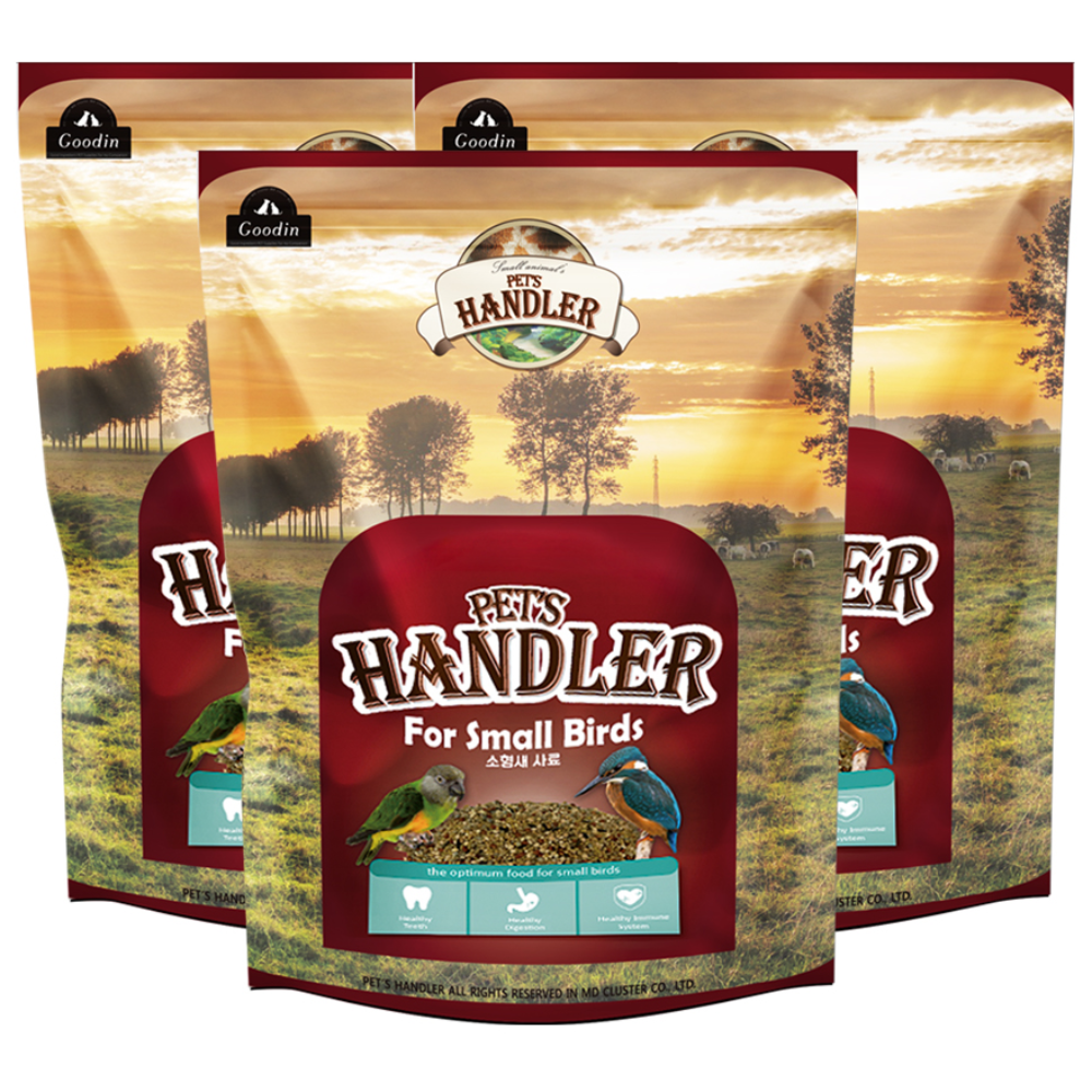 펫츠핸들러 소형새사료, 700g, 3개 12,600원