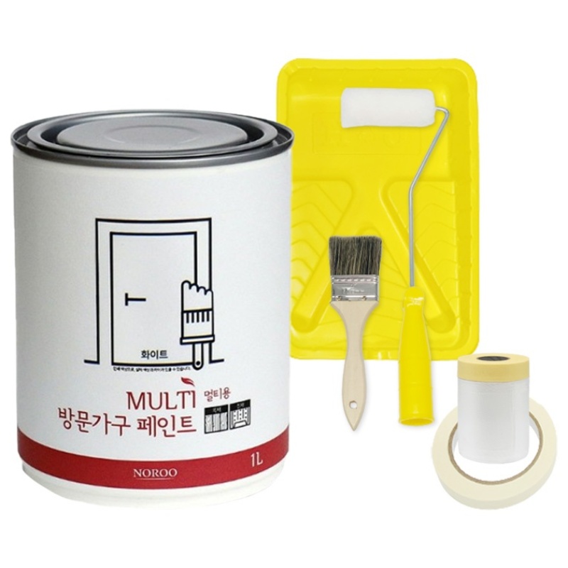 하우홈 노루 친환경 수성 방문가구용 부자재 패키지, 화이트 기본형set, 1L, 1개 29,900원