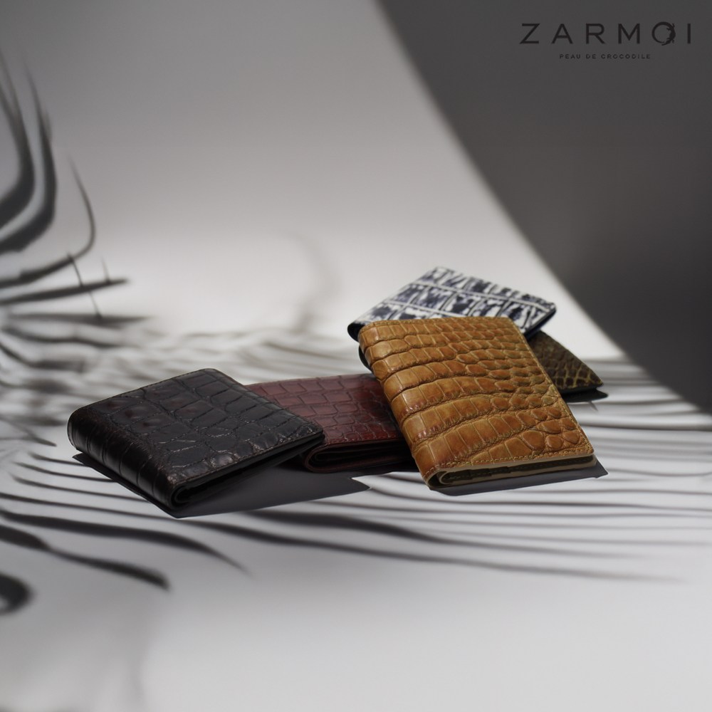 잘모이 남자 악어지갑 리얼 크로커다일 악어가죽 남성중지갑 ZA 004 210,000원