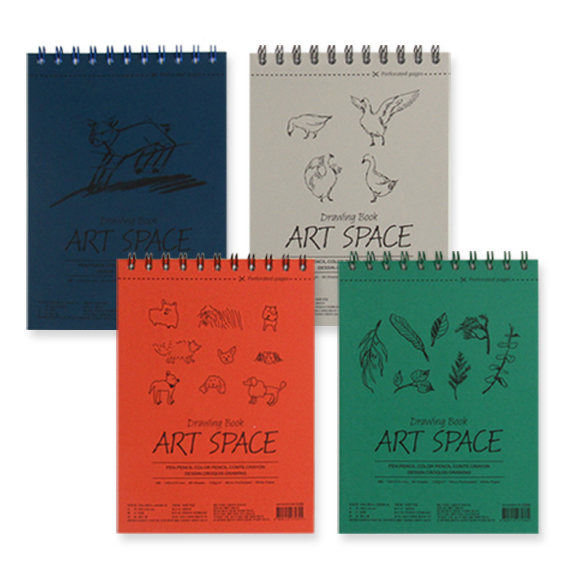 [양지사] 아트스페이스 드로잉북 A4 DSO250100 색상랜덤 4,900원