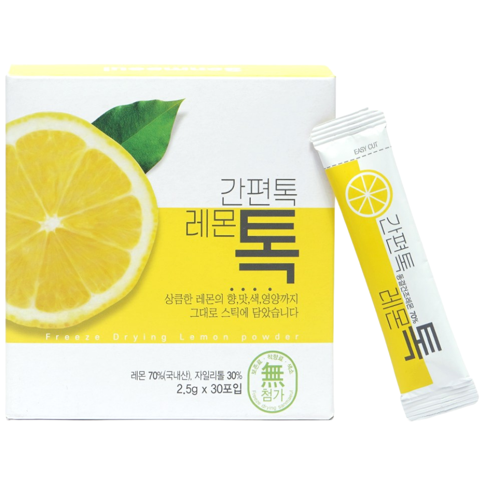 산마을 간편톡 레몬톡 레몬가루, 2.5g, 120개 79,200원