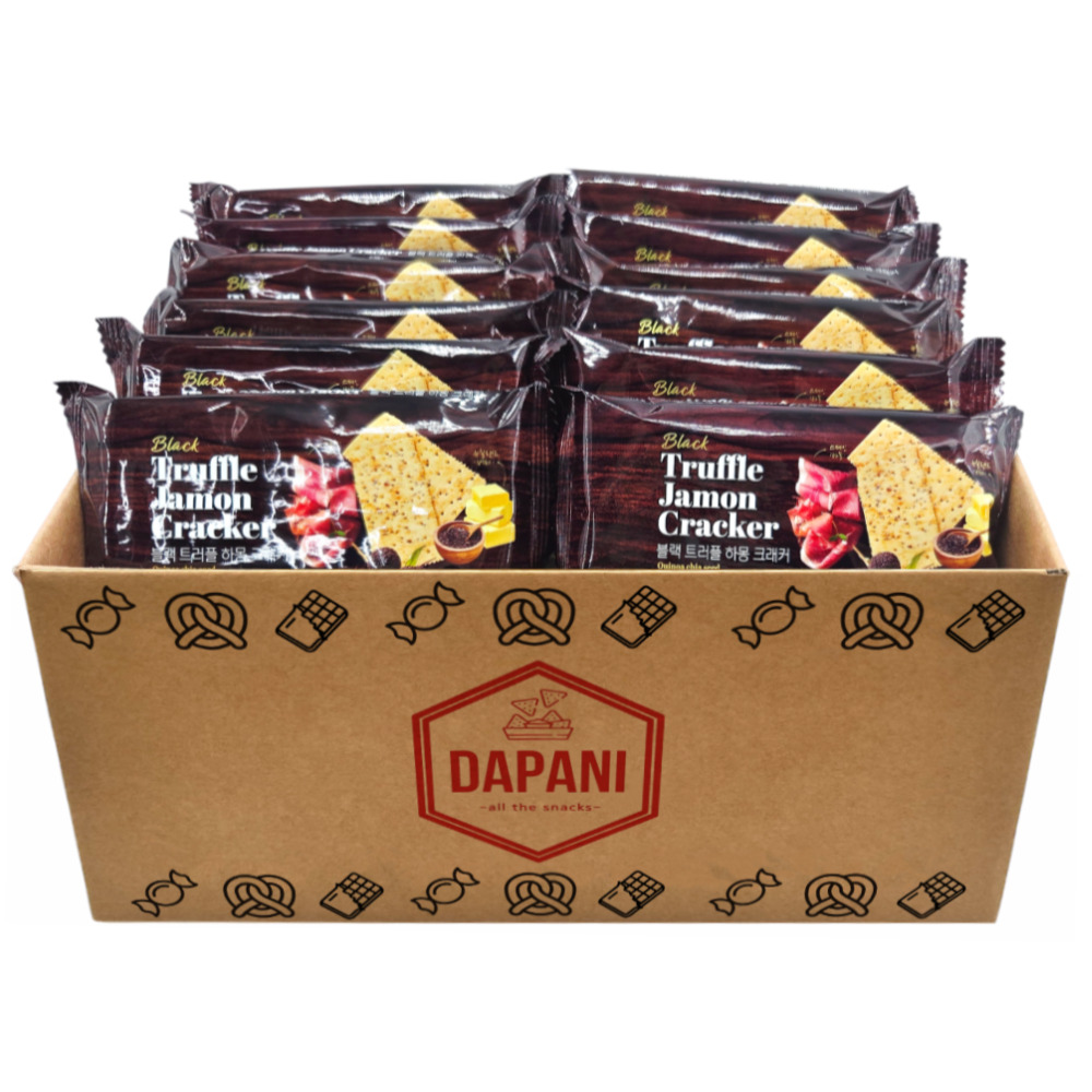 다파니 블랙 트러플 하몽 크래커 간식 개별포장 20개입 11,900원