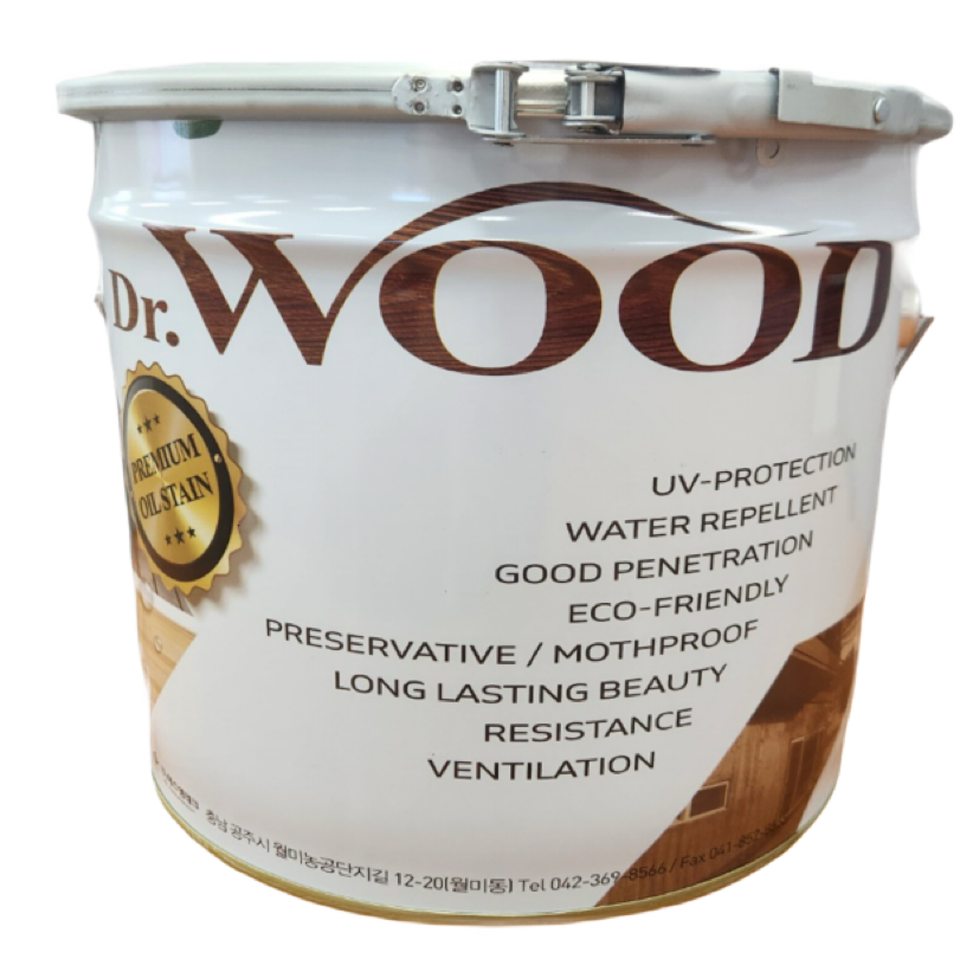 친환경인증 닥터우드 오일스테인 10리터 오일스텐 데크 방부목 방수 방청 55,900원
