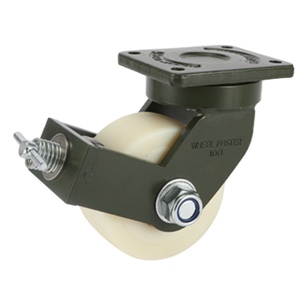 고하중캐스터 10cm(4인치) 900kg MC나일론바퀴 회전브레이크 운반차 반도체 생산설비 122,000원