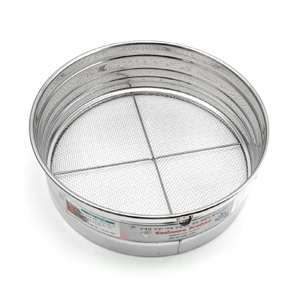 L&C 진성스타 스텐영업용 원형채망 (A형)고운망 (B형)중간망 (C형)굵은망 깊은채망 대용량채망 원형채반 스텐채반 밀가루채반 얼개미채 얼개미, 실버, 1개 24,990원
