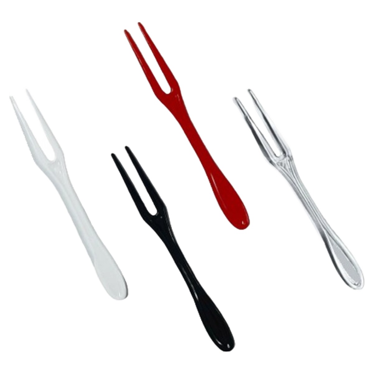 생활을그리다 미니미니 두날포크 벌크포장 8.5cm 4종 x 25p 세트, 1세트, 100개입 4,150원