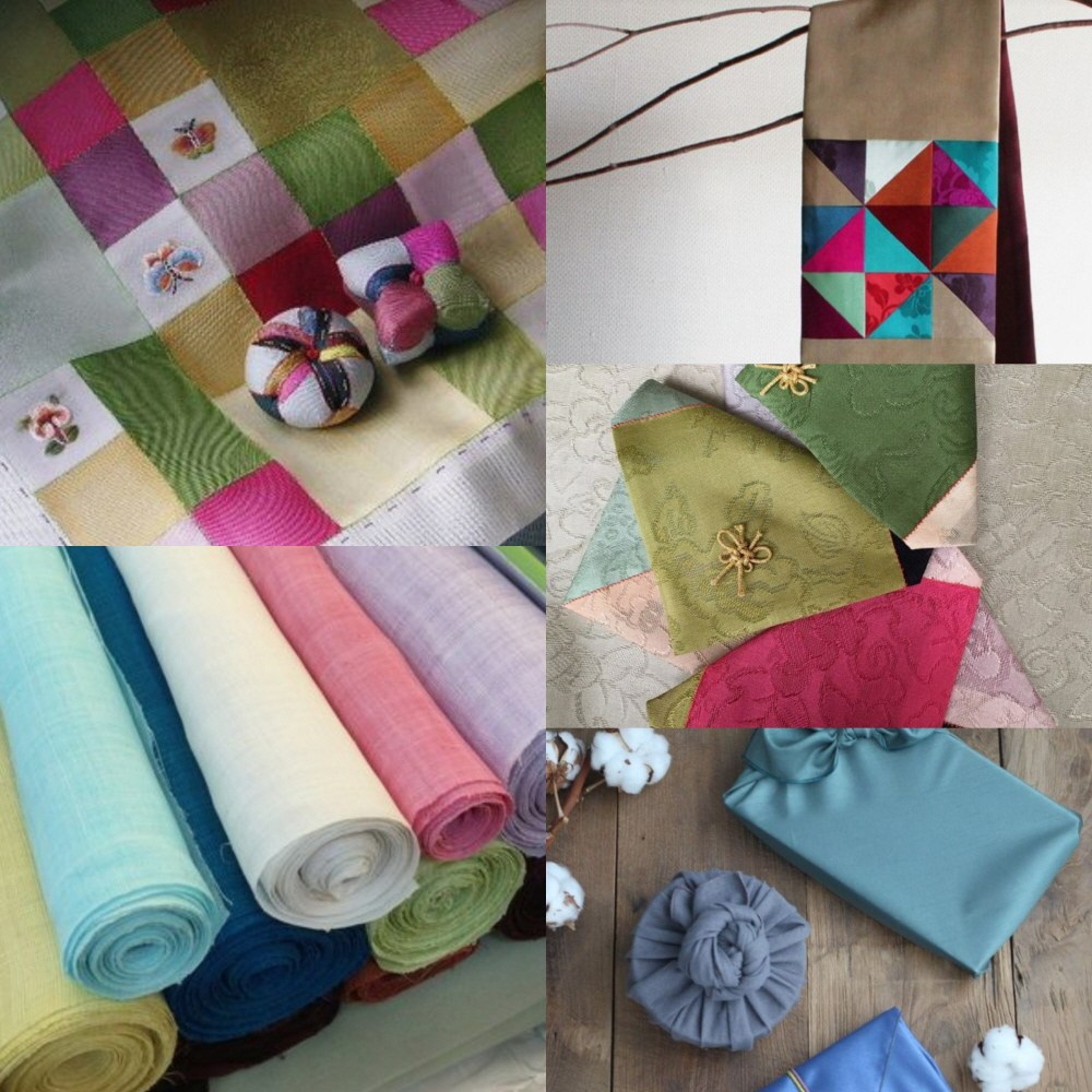 한복원단 실크양단비단 인형용돈봉투공예조각보 20마옵션  패키지 랜덤 천원단 29,000원