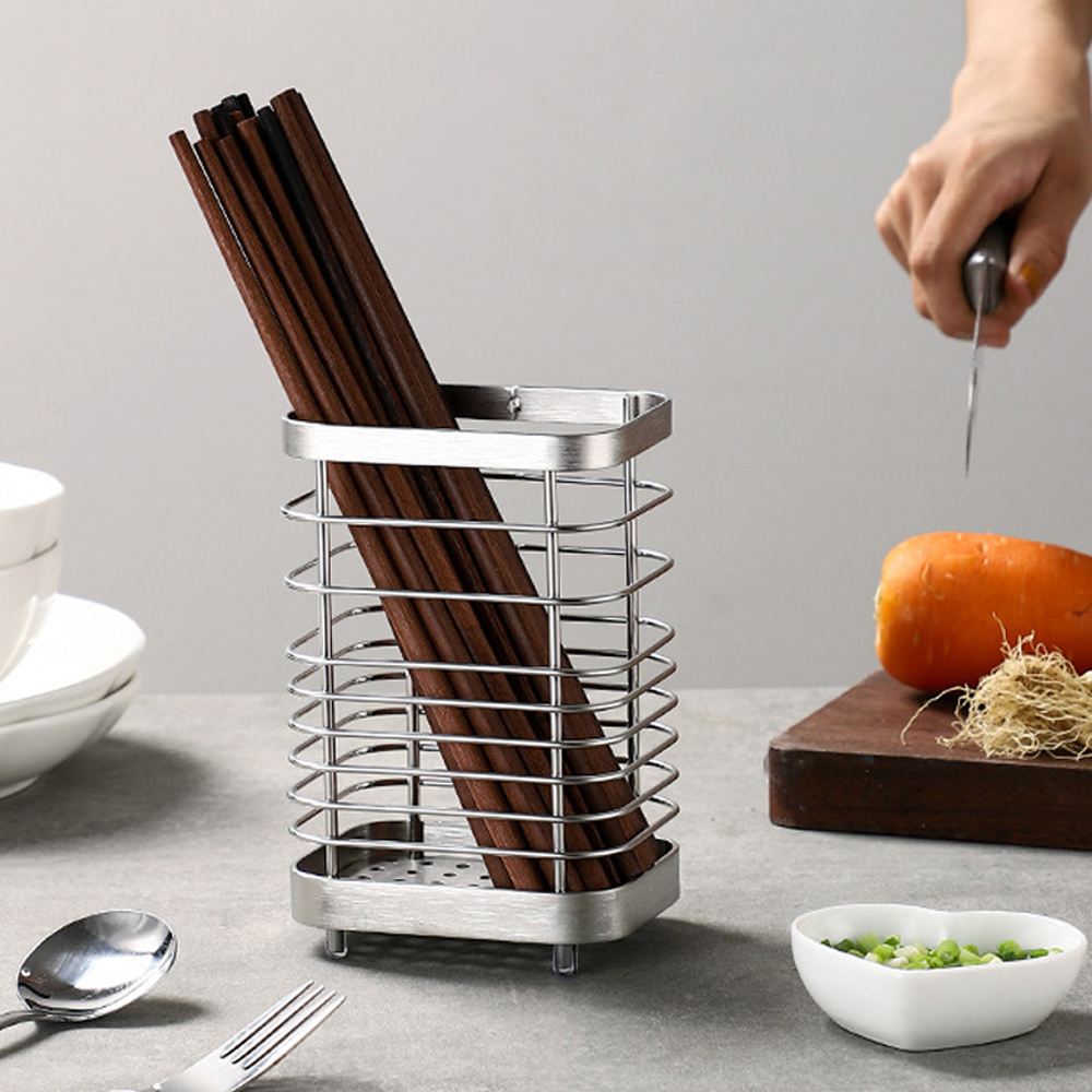 리빙공감 스텐304 물빠짐 수저통 대형, 단일 색상, 1개 17,440원