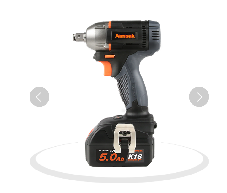 아임삭AW618Q3충전 임팩트렌치18V5.0Ah배터리2개 307,000원