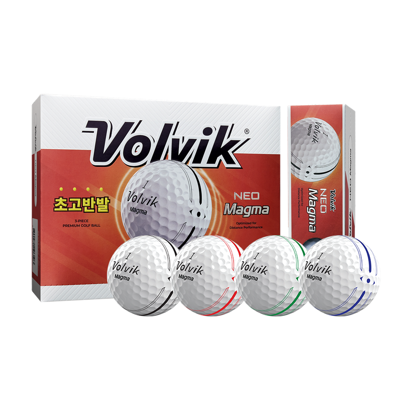 [볼빅] 2026년 AXIA 신년볼 적마 에디션 3피스 골프공 12구 50,000원