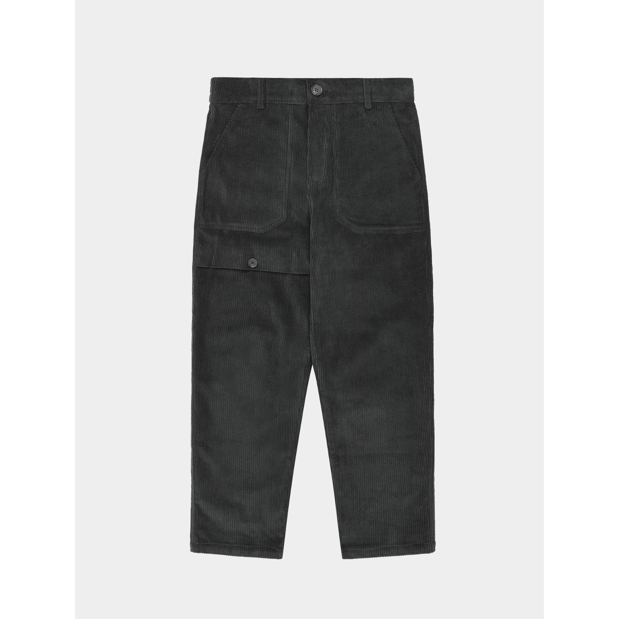 [커스텀어스] 8골 코듀로이 스판 허벅지 절개라인 팬츠 CXS24WWPTA14 GRY 103,200원