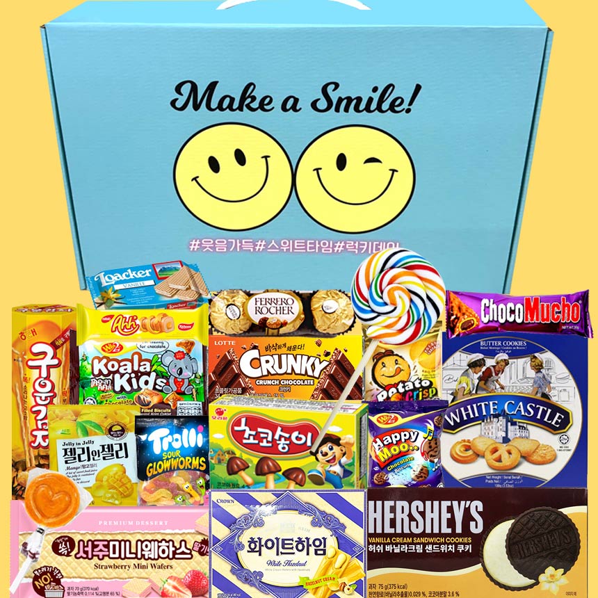 화이트데이 선물 사탕 초콜릿 종합과자세트 스마일 대형 24,900원