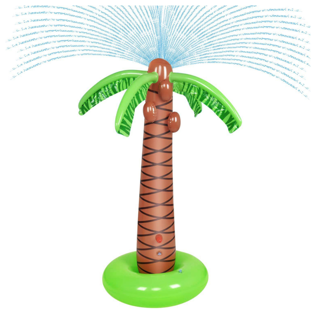 [로앤제이] kc인증 분수매트 야자수분수 베란다 수영장 물놀이 집 , 야자수 분수(160cm) 18,700원