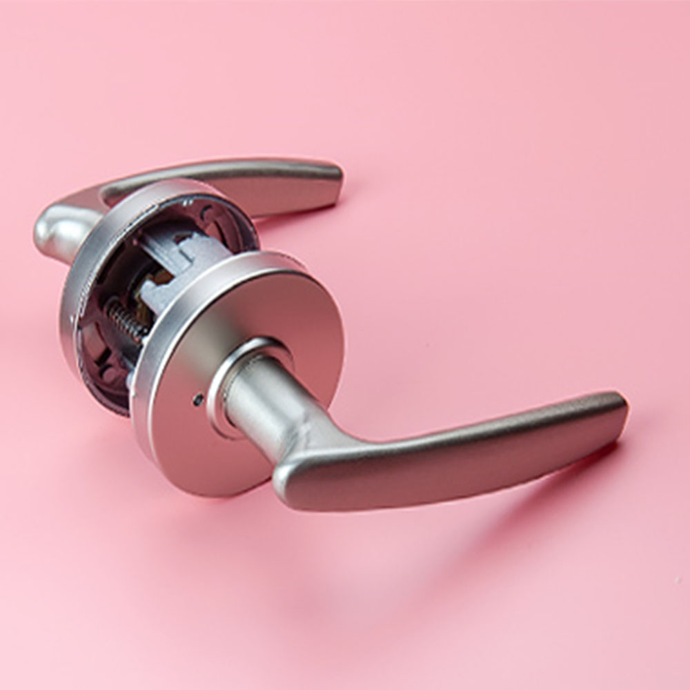 엔젤금속 방문손잡이 문고리 STL 114그레이 버튼형 11,000원