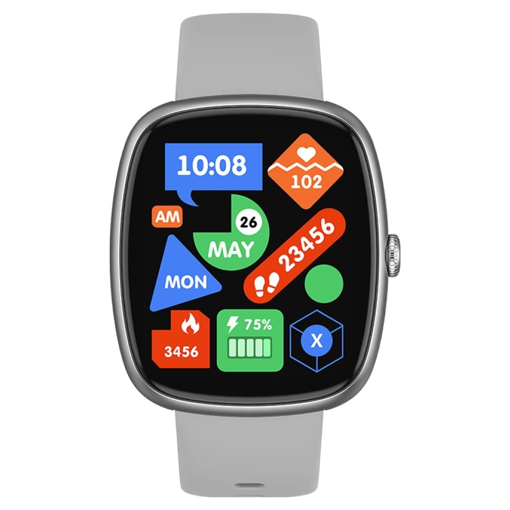 젤센 스마트워치 에어워치6 SE 웨어러블 스마트 워치 밴드, 실버, 4.65cm, GPS + 블루투스 34,900원