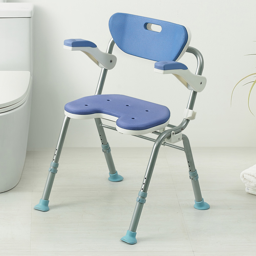 부모님선물 낙상방지 안전한 노인 목욕의자 어르신 샤워의자 튼튼한 접이식 등받이 욕실의자 123,000원