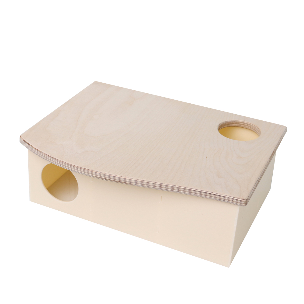 보라펫 햄스터 아크릴 미로 하우스 6룸형 대 페디그리용 자작나무 뚜껑 49,500원