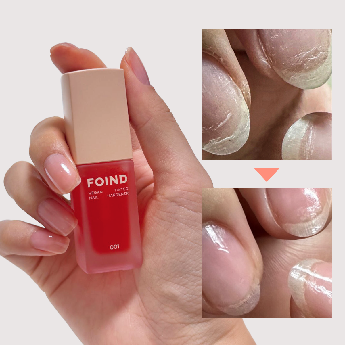 포인드 비건 틴티드 손톱영양제 혈색영양제 손톱갈라짐 얇은손톱 2주개선 강화제 리포좀 영양코팅 복숭아광 네일케어 19,800원