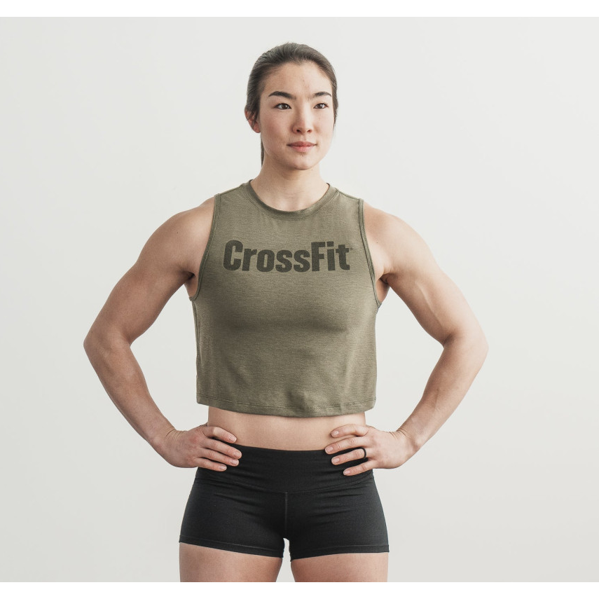 NOBULL 노블 여성 탱크탑 CrossFit 크로스핏 크롭티 41,500원