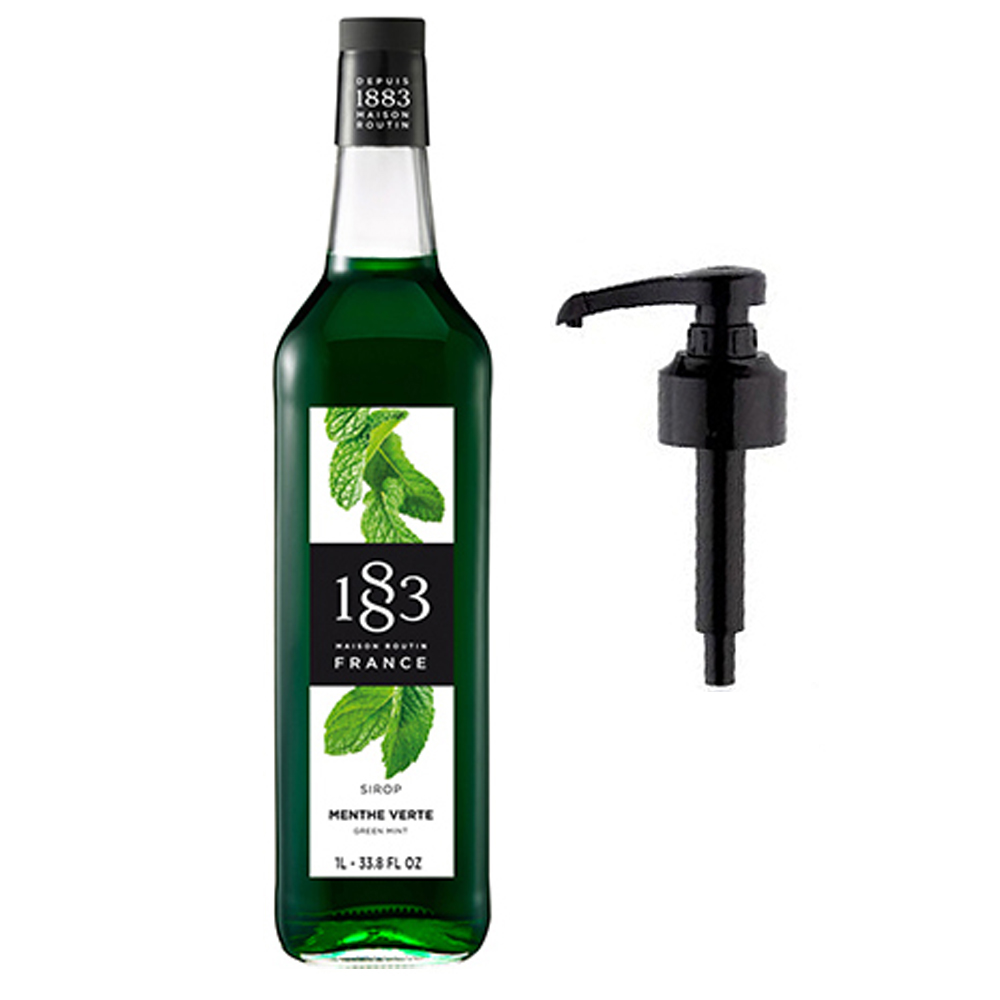 1883 그린민트시럽 + 범용시럽펌프(로고X) 27,500원