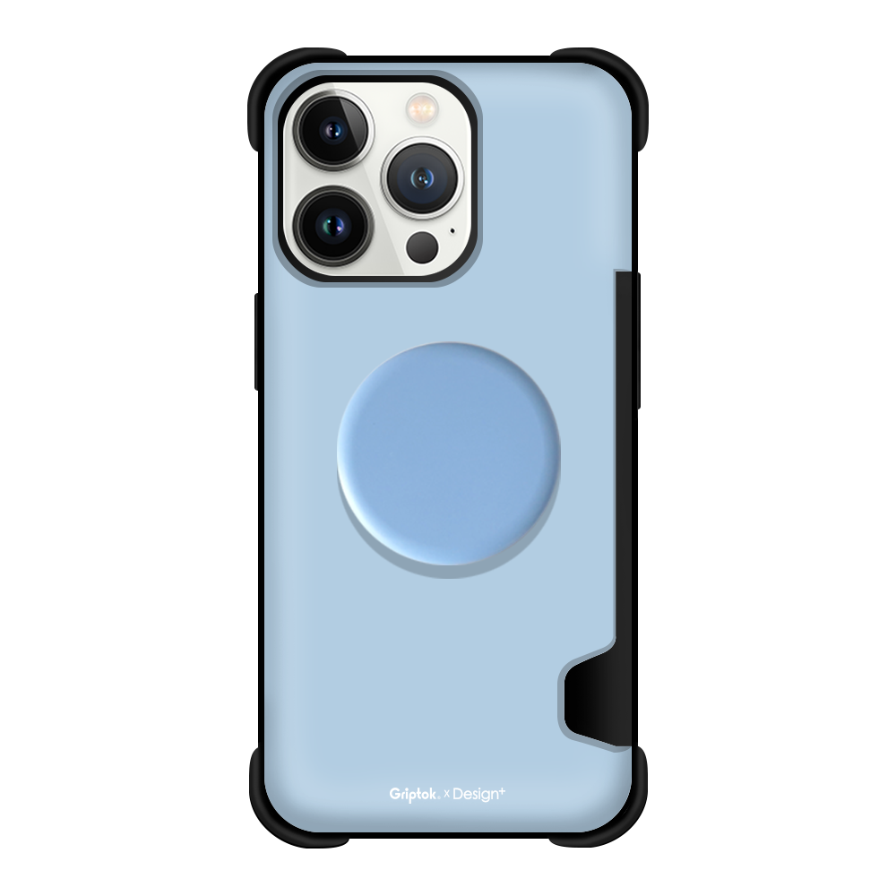 더다움 디자인 플러스 컬러 카드 범퍼 휴대폰 케이스 + 원형 마카롱 그립톡 5,920원