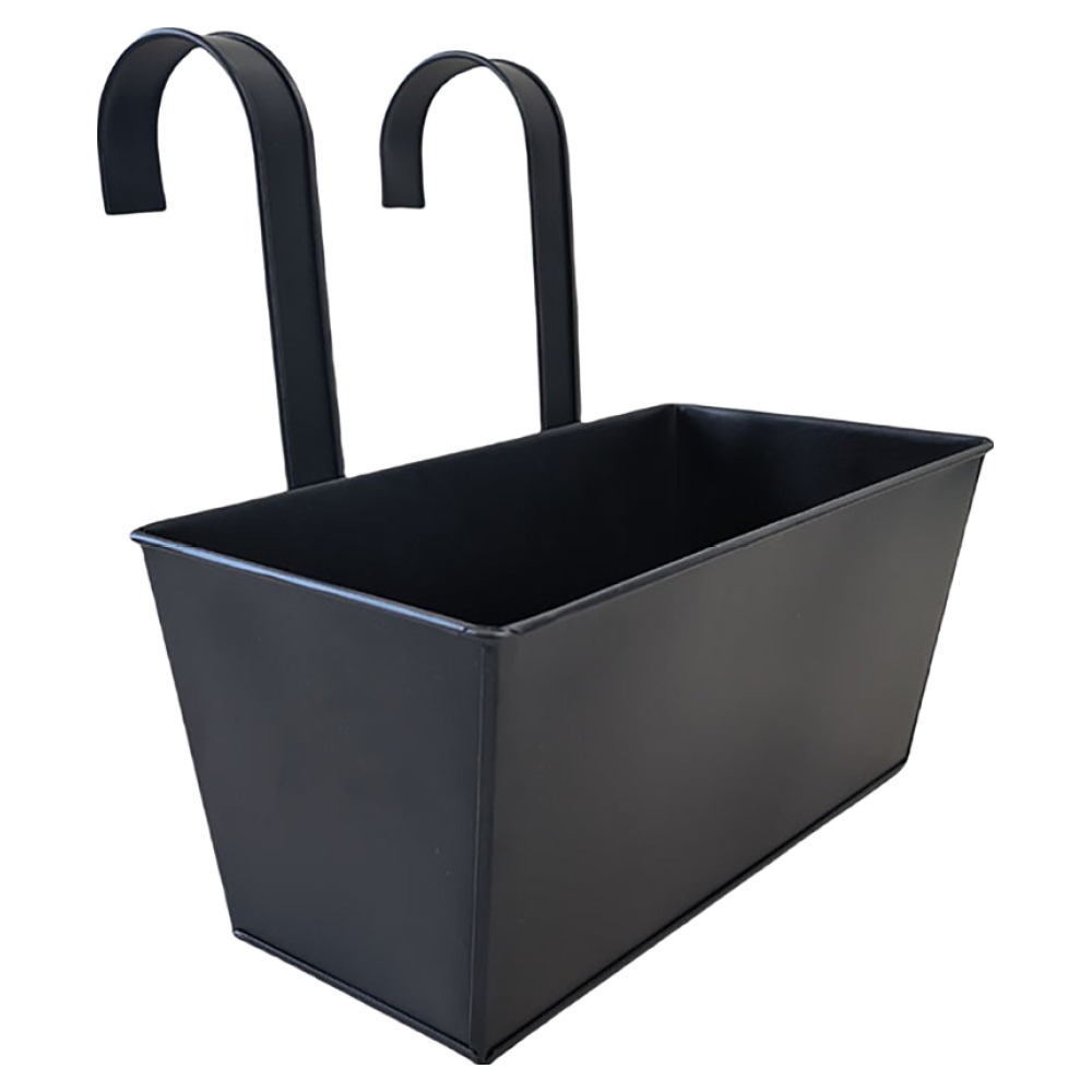 알럽홈 발코니 난간 화분 걸이 L265-48, 블랙(L265-48B), 1개 13,900원