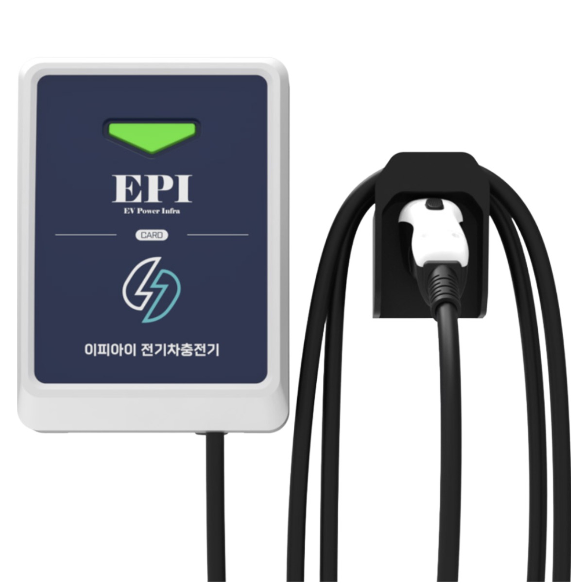 이피아이 전기차 충전기 세로형 가정용 국산 완속 회사용 공장용 집밥 회사밥 공장밥 7kW 11kW 케이블 변경 가능 498,000원