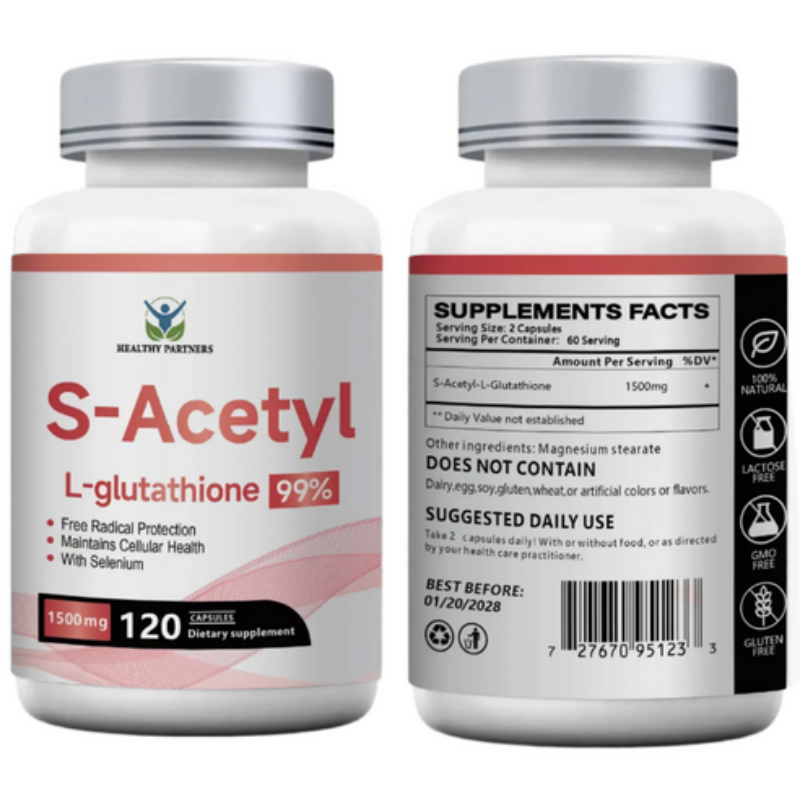 고함량 S 아세틸 L 글루타치온 1500mg NAC 대체성분, 1개, 120정 64,900원