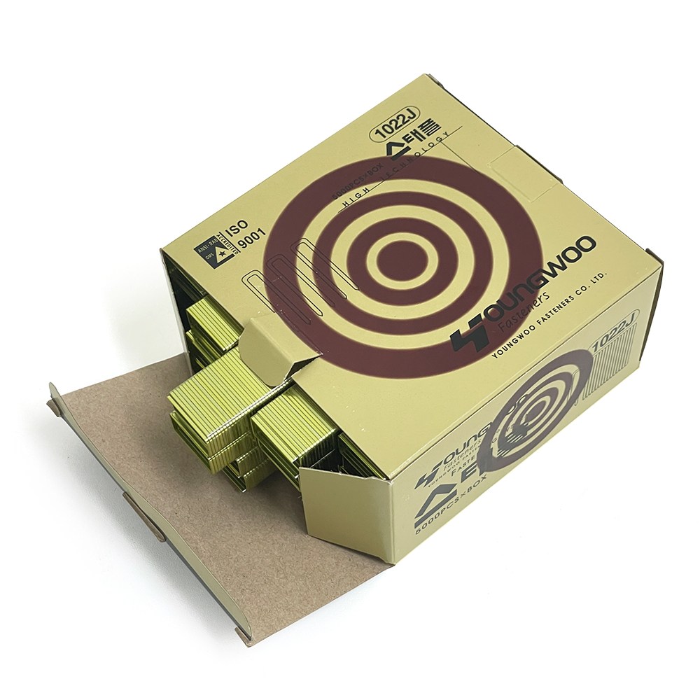 [극동] 영우화스너 1022 1022J(A2) 타카핀 타카총 에어타카핀 스태플러 8,500원