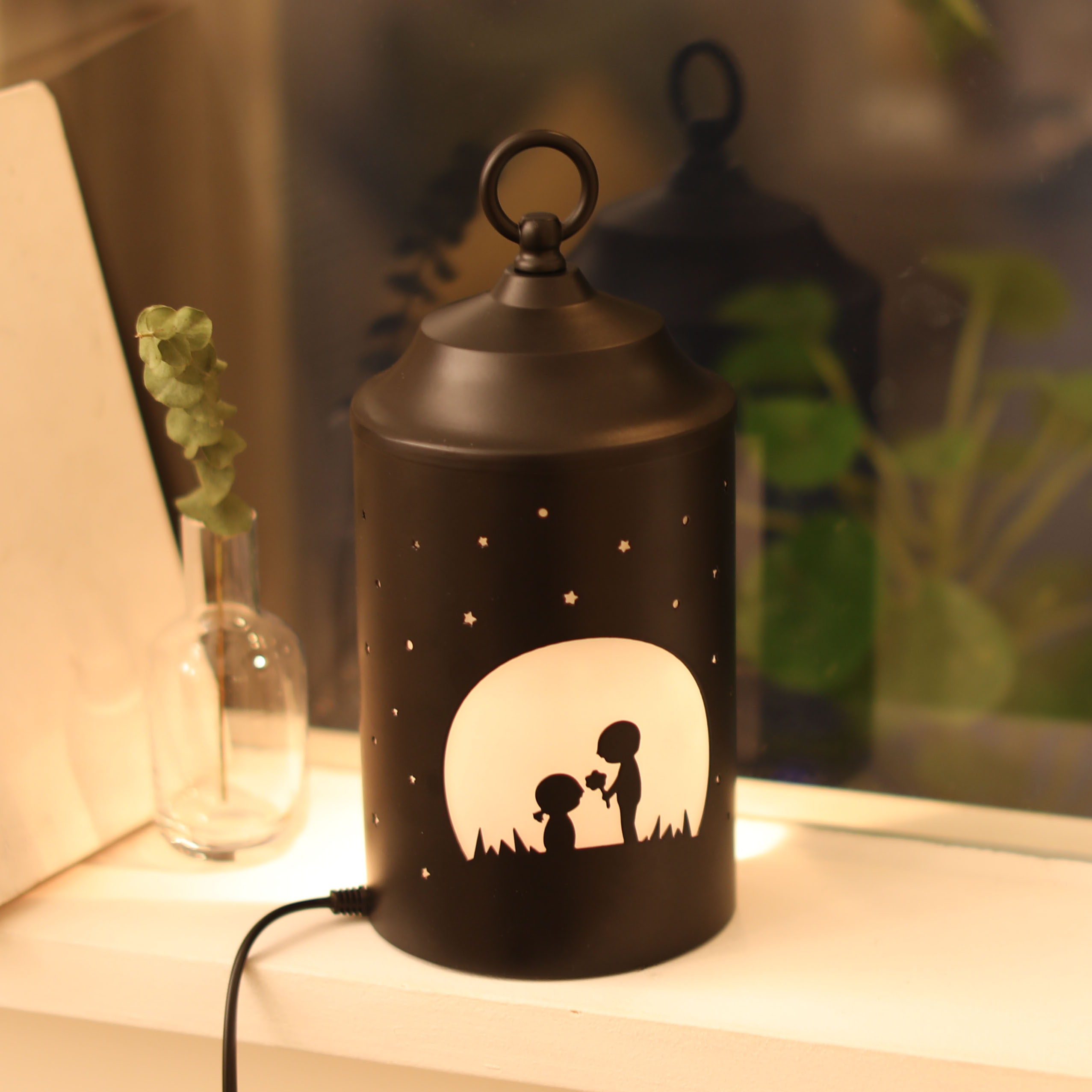 애프터글로우 타이머 캔들워머 소년소녀를 만나다 소형 + 할로겐 전구 + 기능성 조절기, 블랙 39,900원